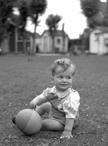 Chris with ball